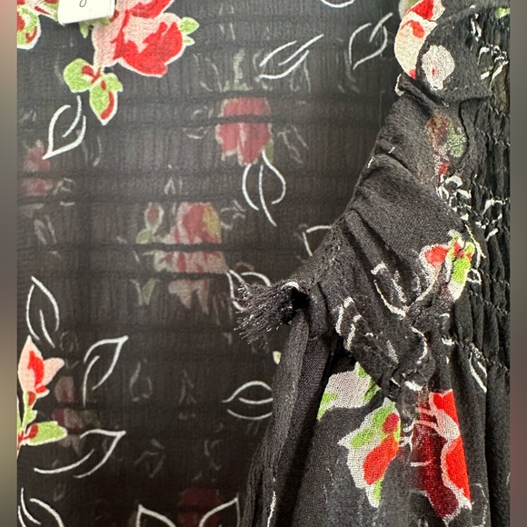 veronica beard 100% silk armeria mini dress | floral long sleeve | size 0 - Picture 12 of 13